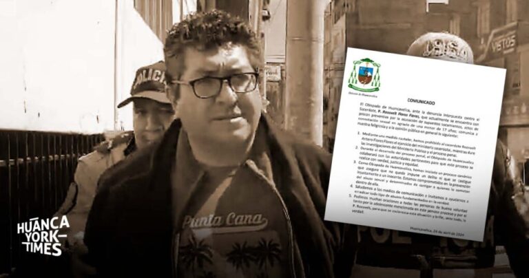 Obispado de Huancavelica prohíbe ejercicio sacerdotal a cura denunciado por tocamientos a menor de 17 años