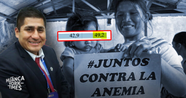 Junín: anemia en niños menores de 3 años se incrementó en primer año de Zósimo Cárdenas