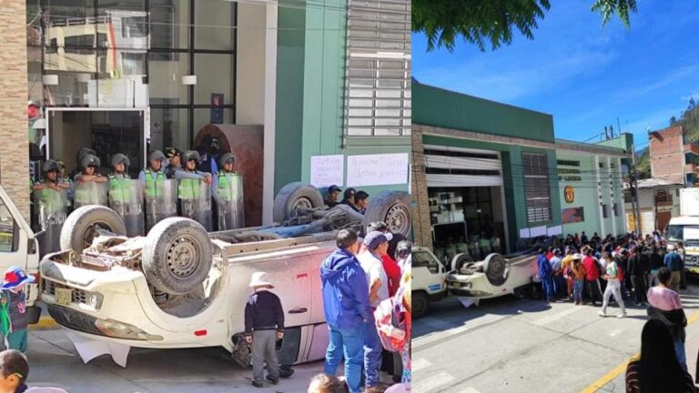 Puno: pobladores enardecidos por la muerte de un ciudadano en la carceleta de una comisaría