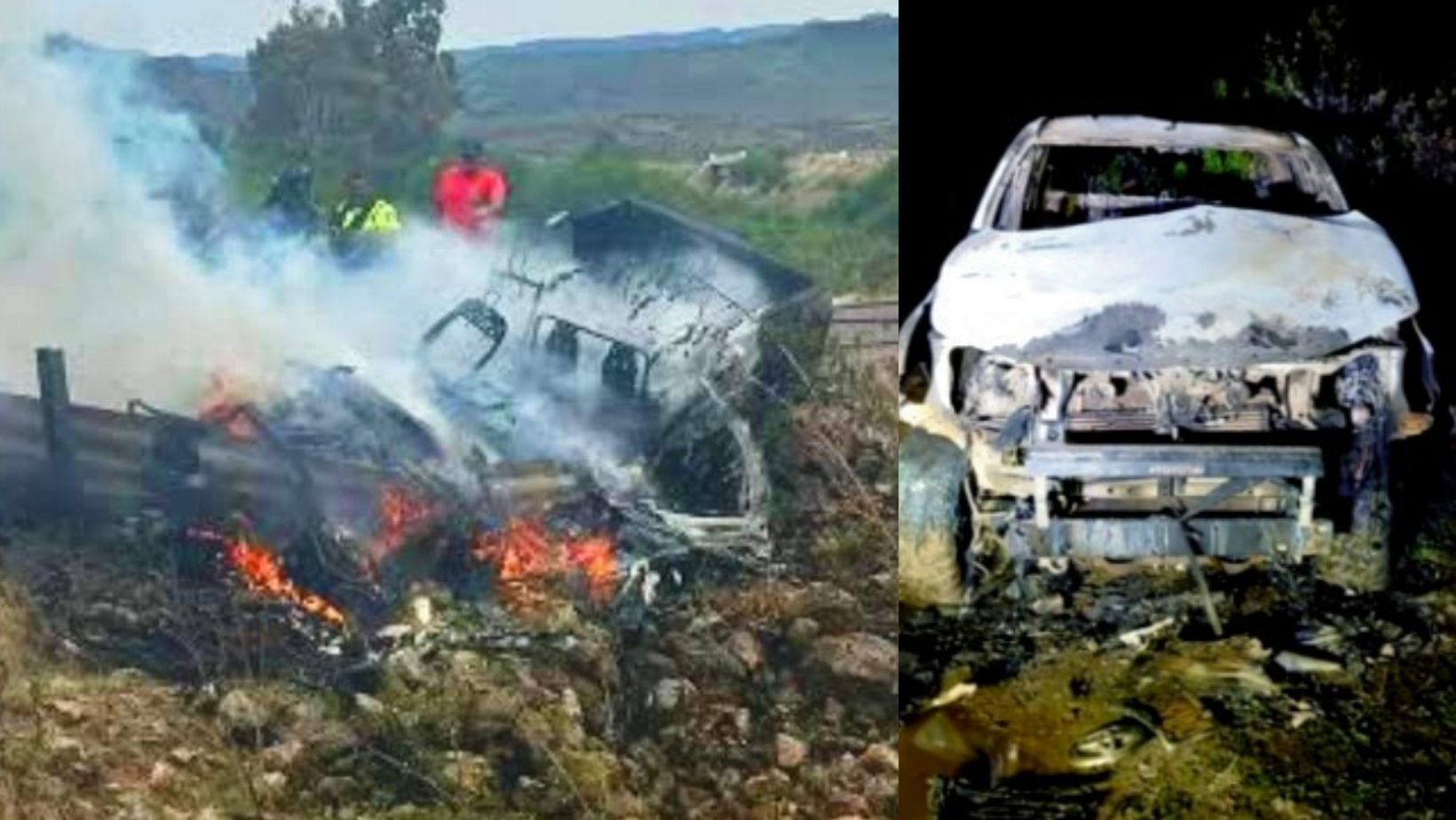 La Libertad: Queman camioneta y desaparecen misteriosamente cinco personas