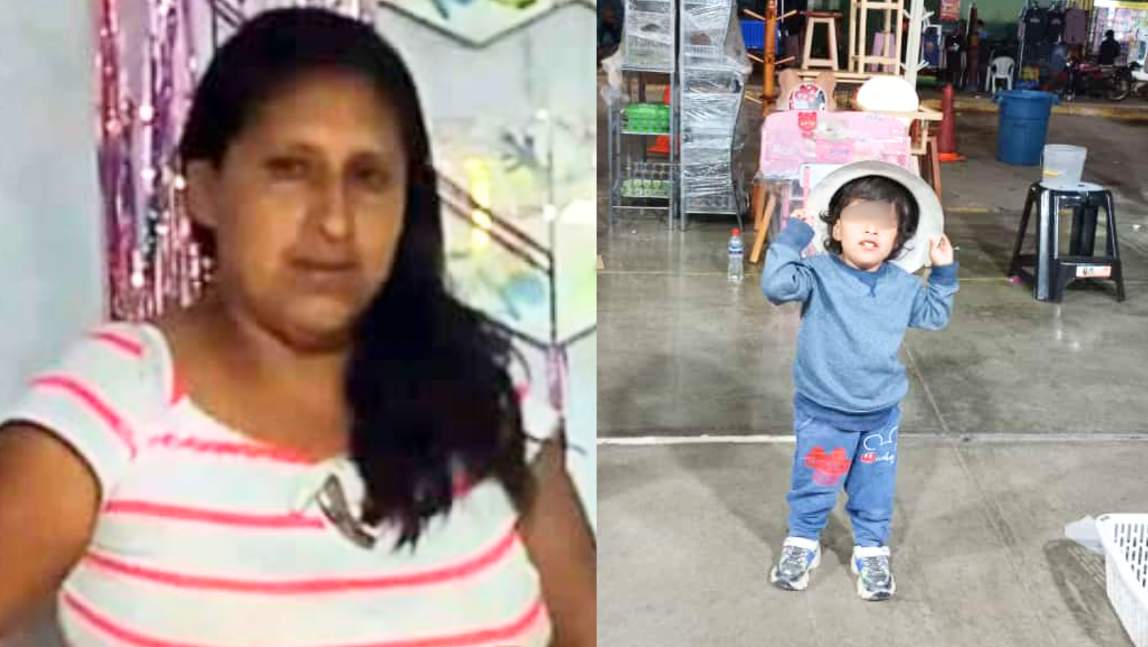 Trujillo: Mujer junto a su nieto de dos años desaparecen misteriosamente