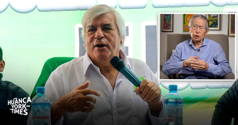 ‘Popi’ Olivera anuncia su candidatura  a la Presidencia y emplaza a Alberto  Fujimori a debatir en Huancayo