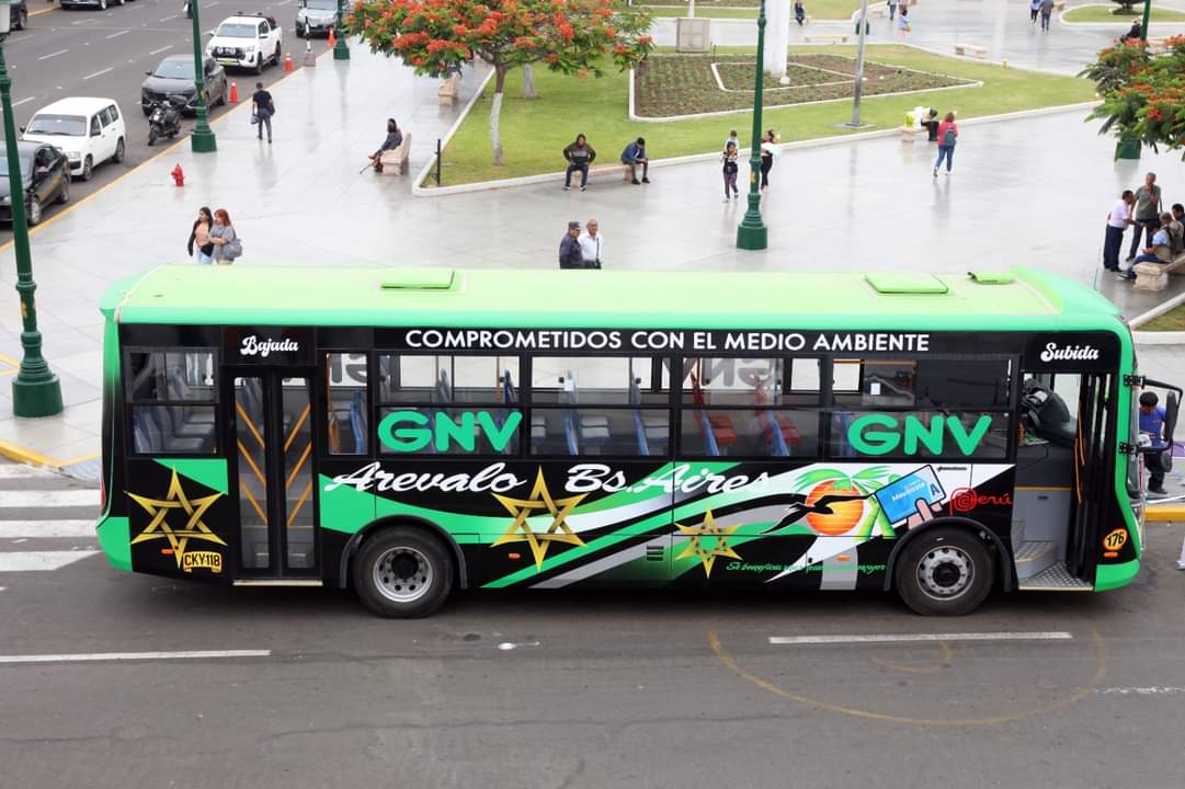 Trujillo inicia el cambio con el primer bus a GNV en el norte del país