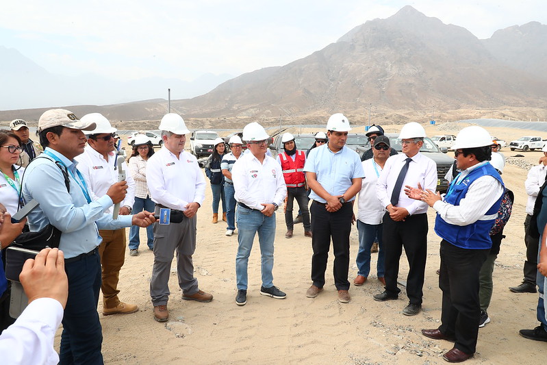 Trujillo: Minam supervisa avance de infraestructura para disposición final de residuos sólidos