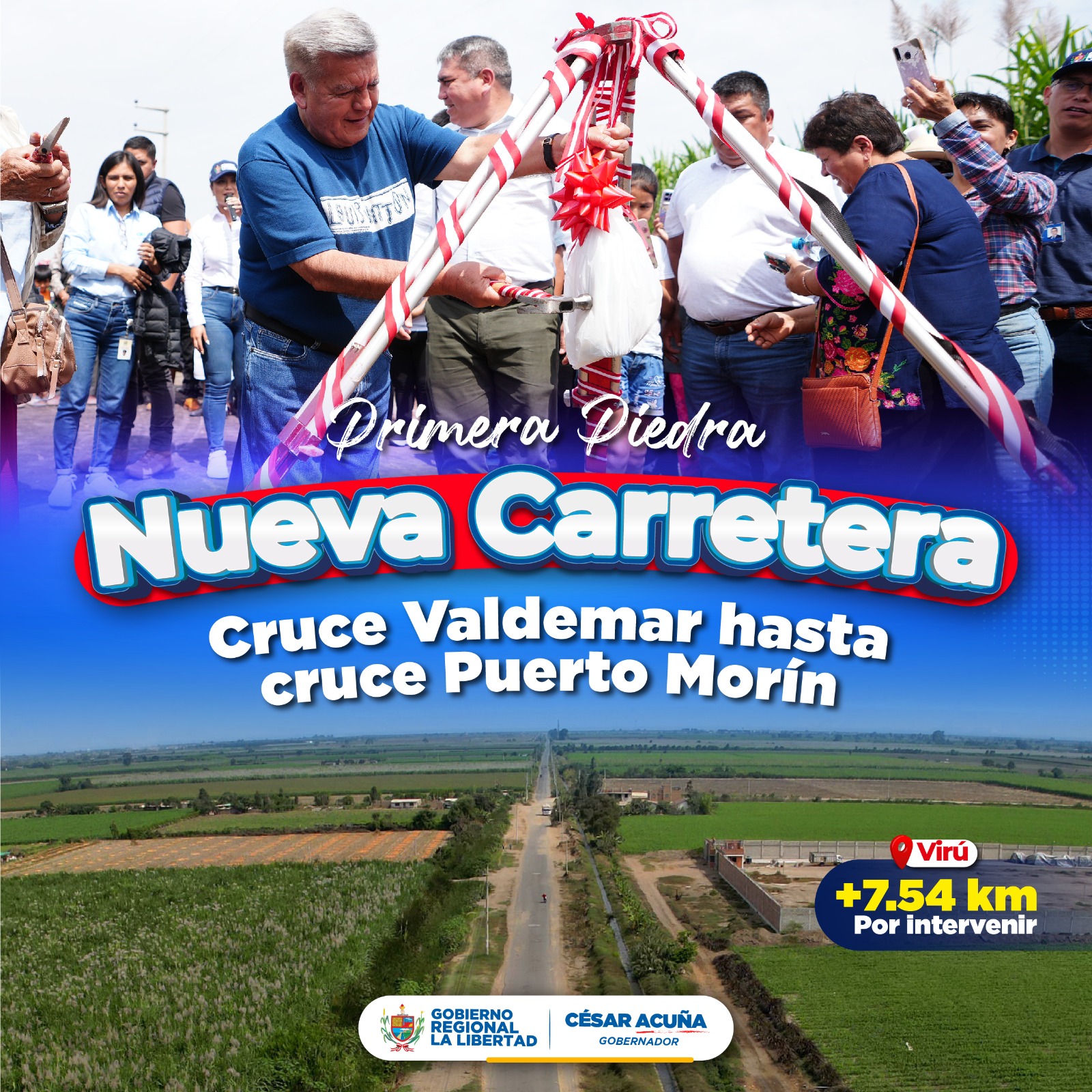 La Libertad: construirán carretera desde Santa Elena a Puerto Morín