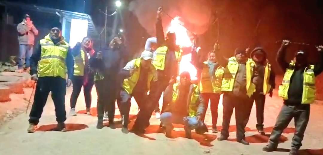 La Libertad: Ronderos acatan paro indefinido exigiendo a Dina Boluarte el mejoramiento de las carreteras