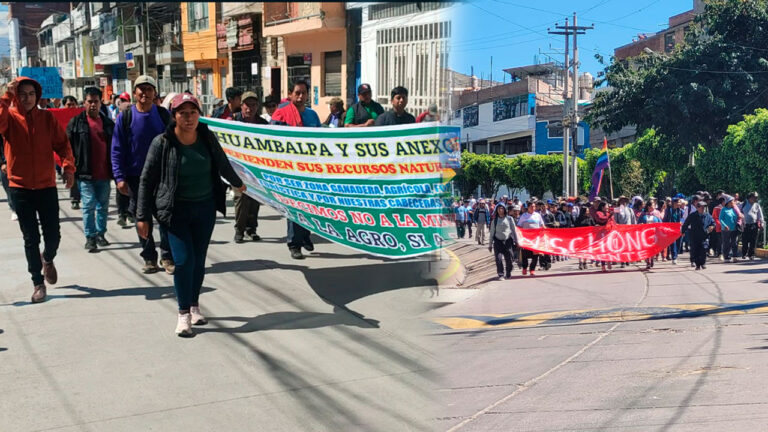 Ayacucho: Alcalde de Vilcashuamán y presidente de Frente de Defensa exhortan a la población a realizar movilización pacífica