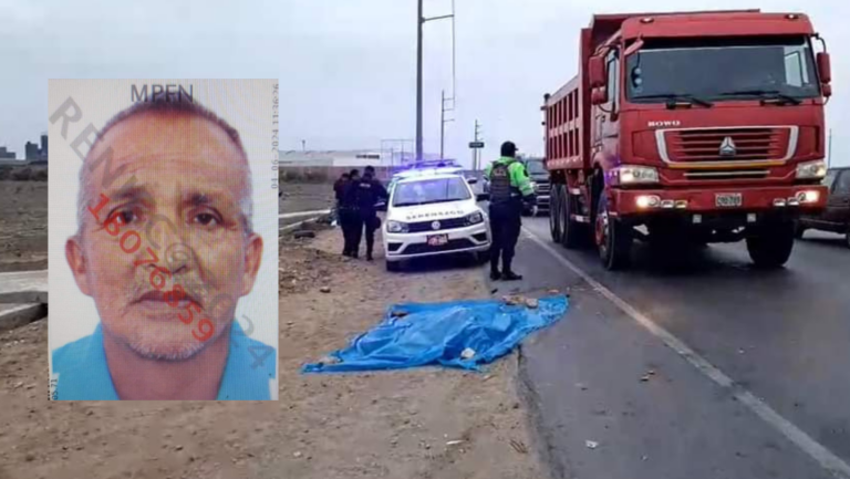 Trujillo: Anciano fallece tras ser atropellado cuando se trasladaba en bicicleta