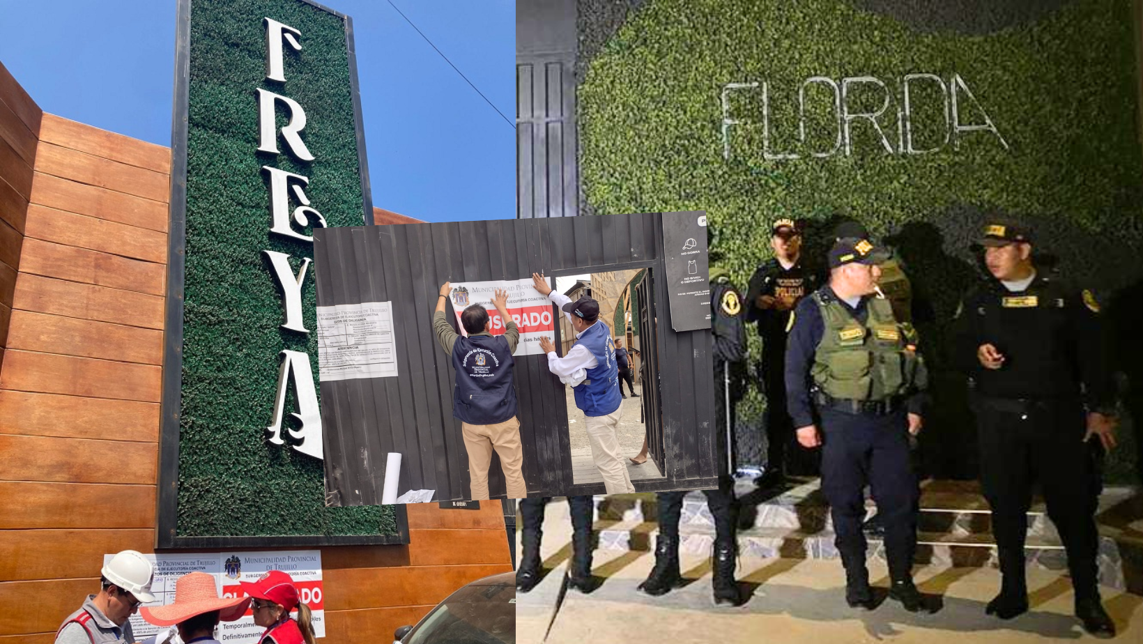 Trujillo: Clausuran discotecas Florida y Freya por realizar espectáculos sin autorización