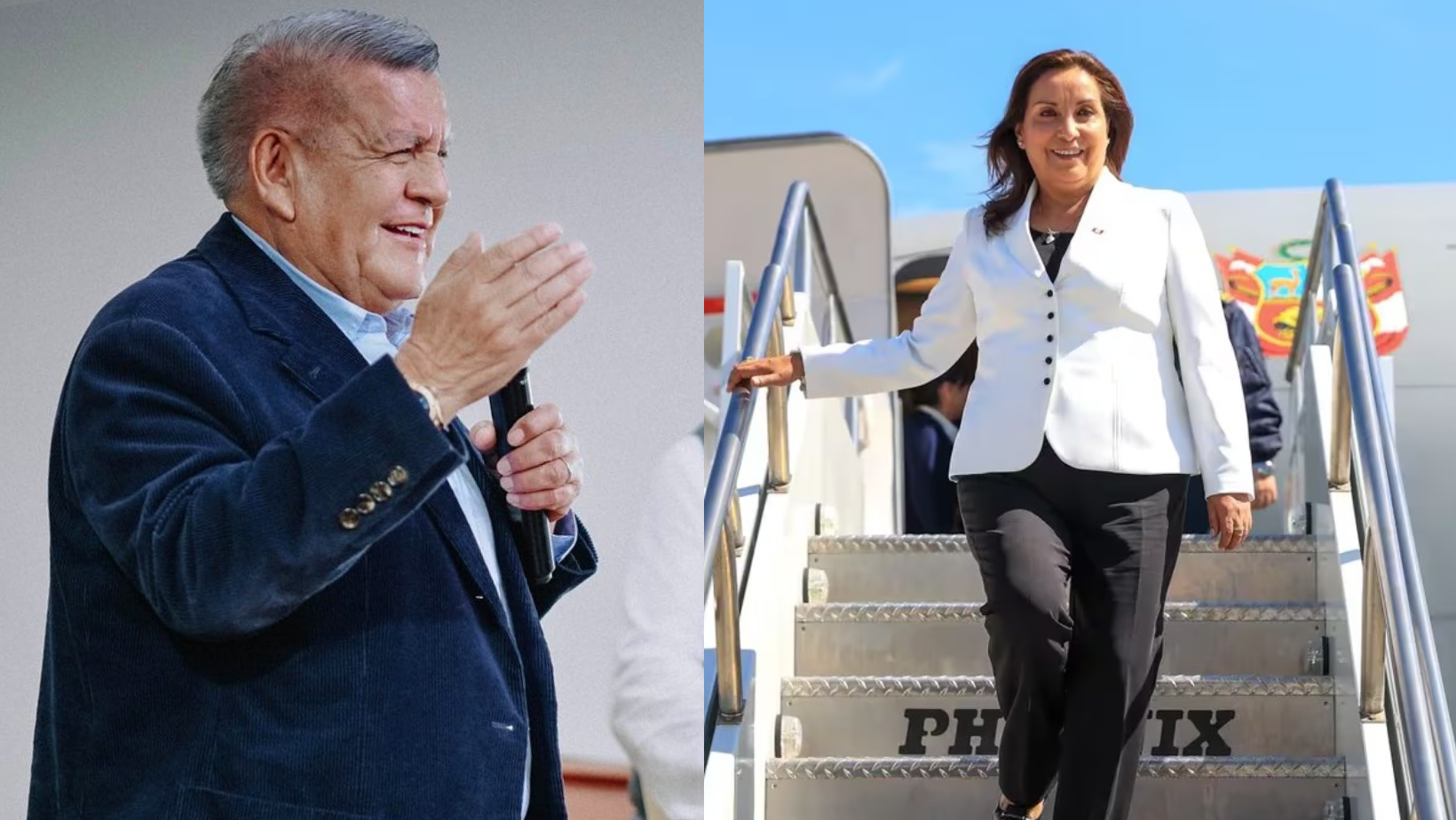 César Acuña sobre viaje de Dina Boluarte a China: "es la mejor decisión para la inversión en el Perú"