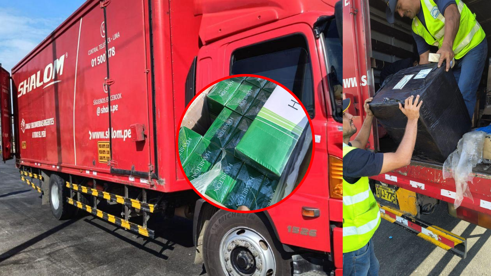 Descubren más de 40 mil cigarrillos ilegales enviados desde Trujillo a través de Shalom a Piura