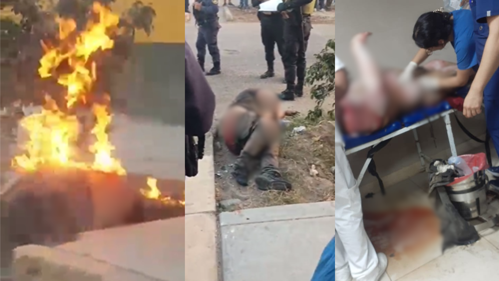Trujillo: Ciudadanos hacen justicia y queman vivo a delincuente