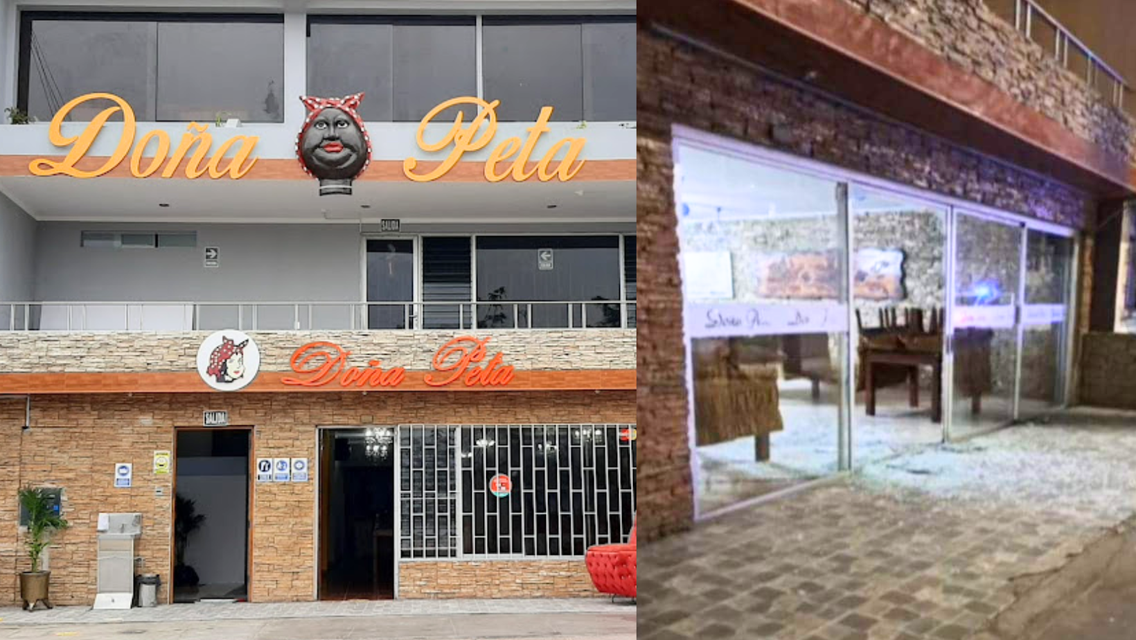 Trujillo: Extorsionadores detonan explosivo en "Doña Peta" y exigen S/ 50 mil