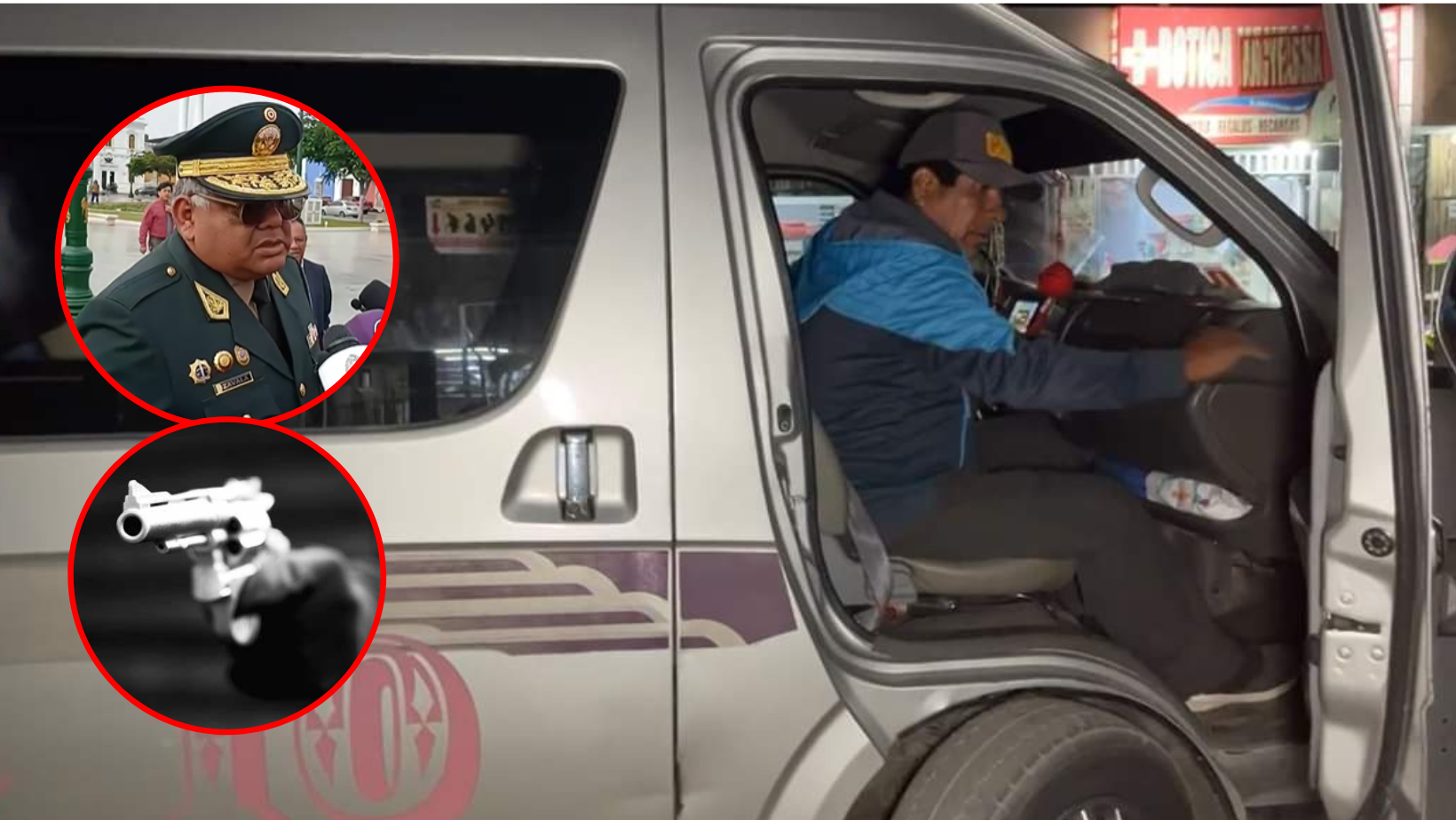 PNP La Libertad desconoce motivo de ataque a chofer de combi en Chepén
