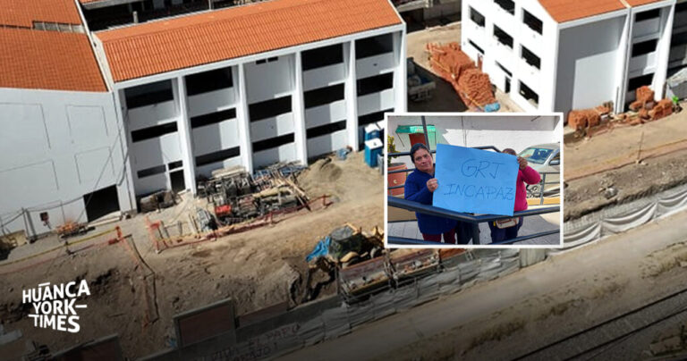 Otra obra paralizada: Por falta de pago obreros dejan de construir colegio Mariátegui de La Oroya