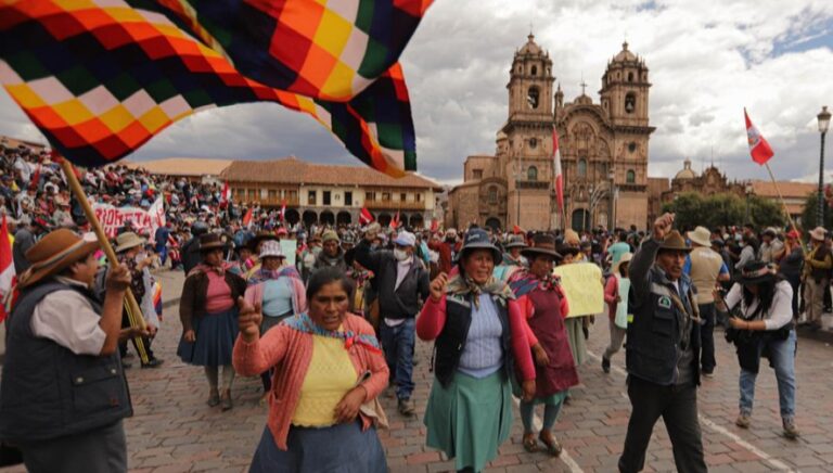 Cusco: Marcha de los cuatro suyos por Fiestas Patrias: CGTP convoca movilización nacional