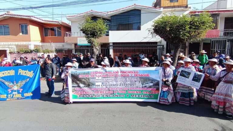 Arequipa: pobladores de Pinchollo en Caylloma esperan desde hace 15 años agua potable y saneamiento