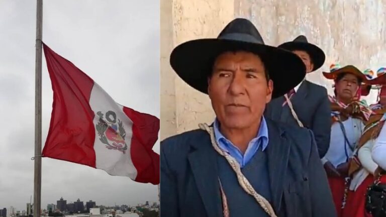 Huata: Izarán bandera a media asta por las muertes en las protestas sociales