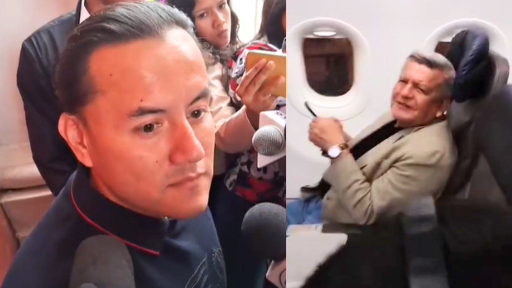 La Libertad: Richard Acuña califica como “falta de respeto” reclamo de ciudadano a César Acuña en avión