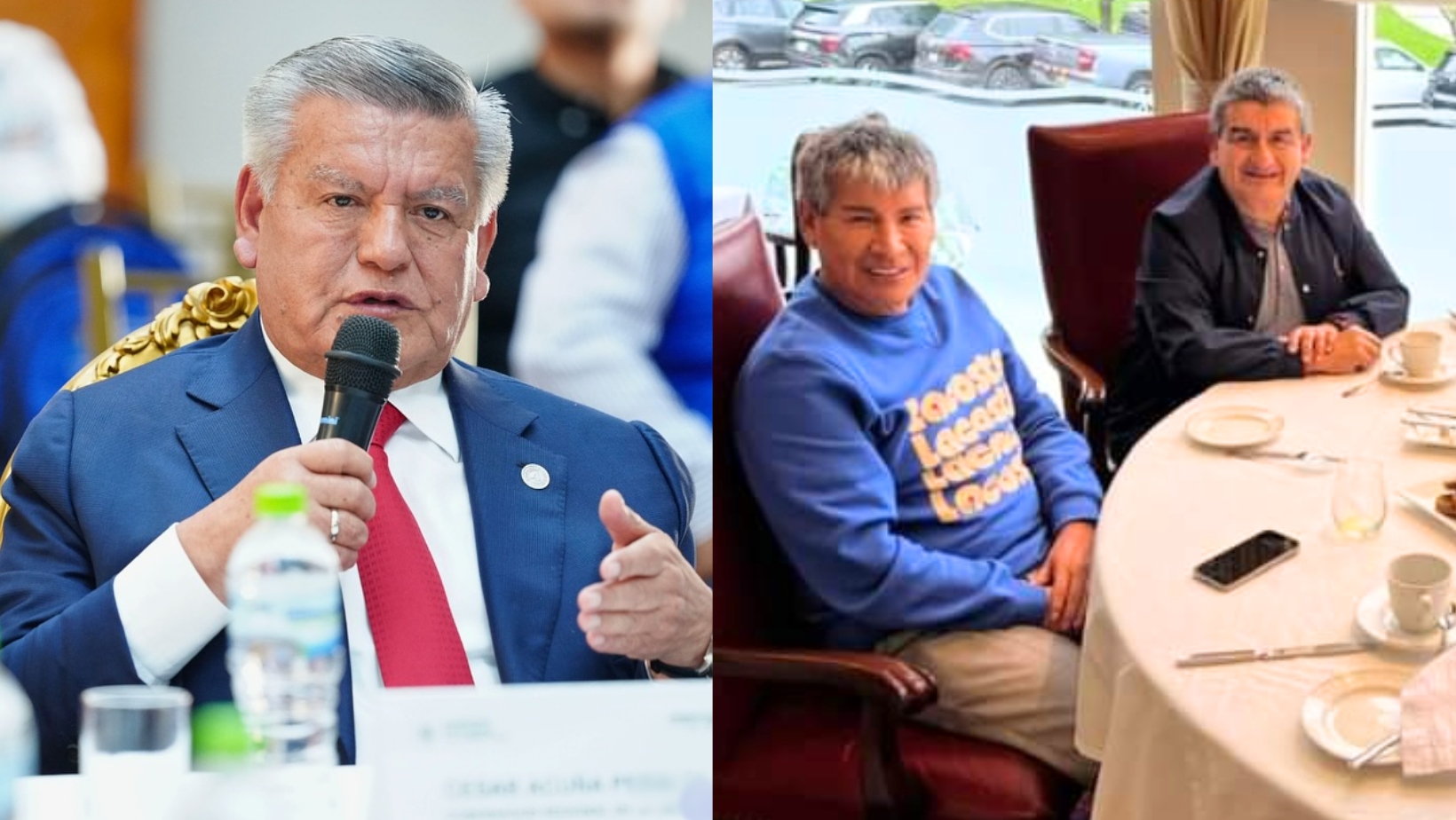 César Acuña niega afiliación del gobernador Oscorima a APP: "no hay nada oficial"