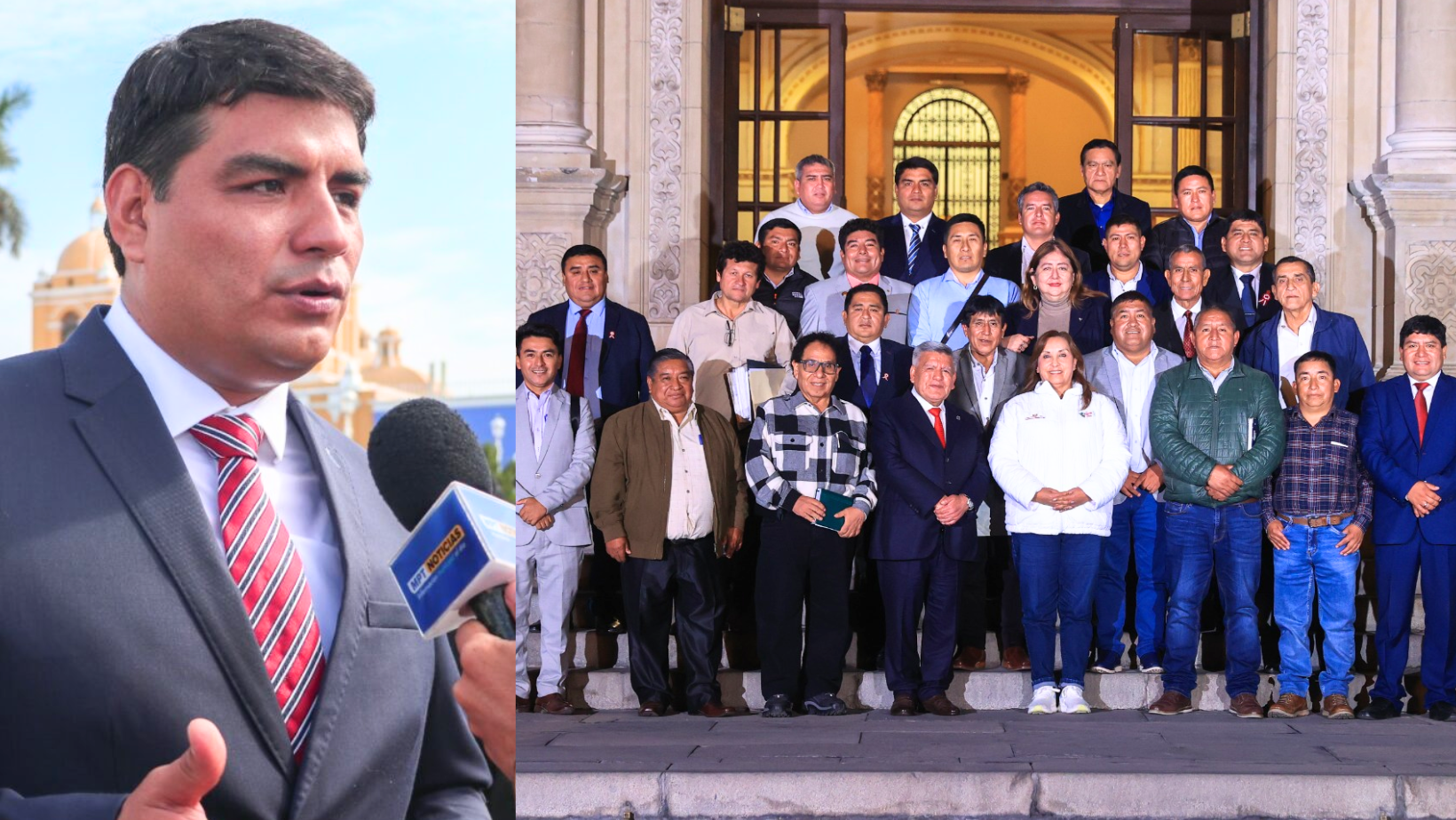 Alcalde señala que reunión con Dina Boluarte no ayudó a destrabar obras paralizadas en Trujillo