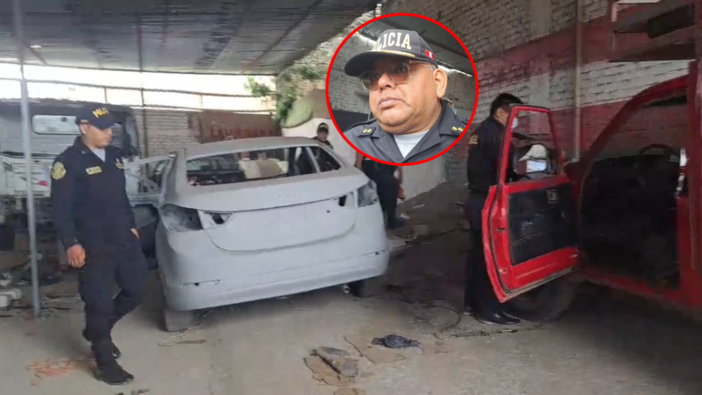Trujillo: hallan vehículos robados en la urb. Villa del Contador