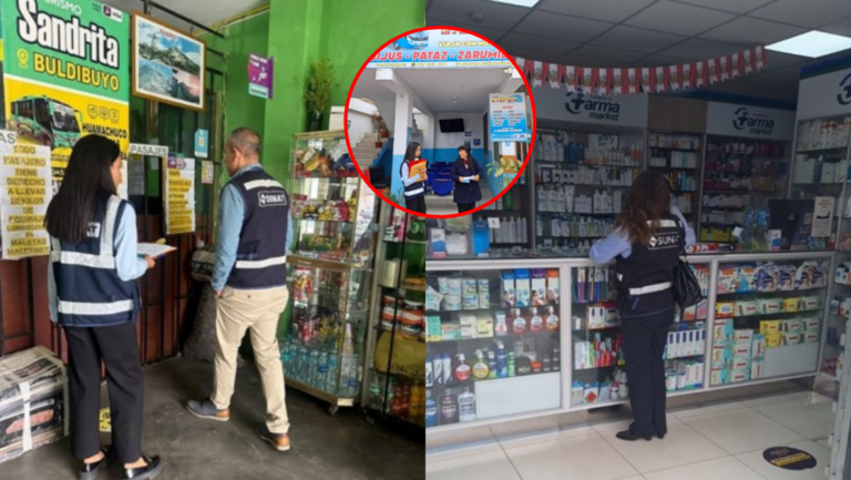 Trujillo: Sunat realizó operativo en grifos, farmacias y empresas de transporte