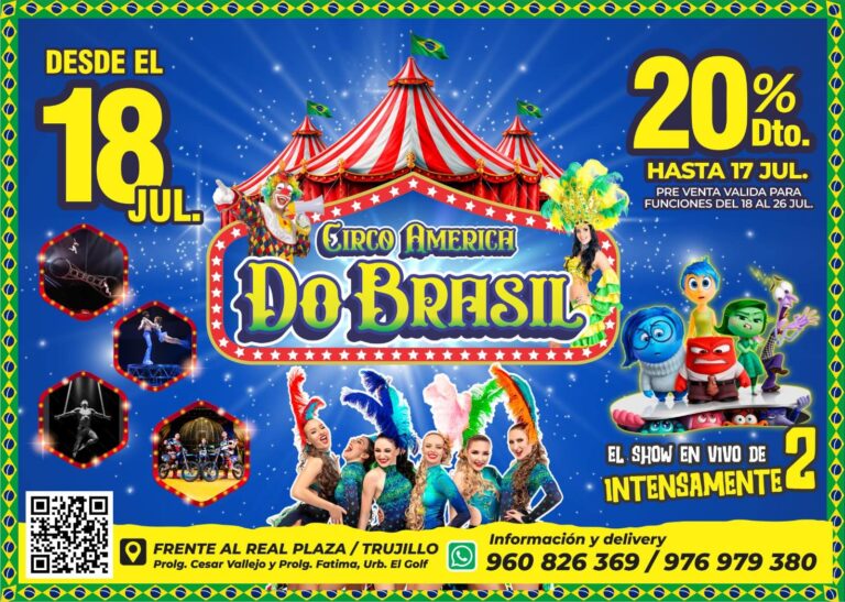 ¡Llega a Trujillo el Circo «América Do Brasil»!