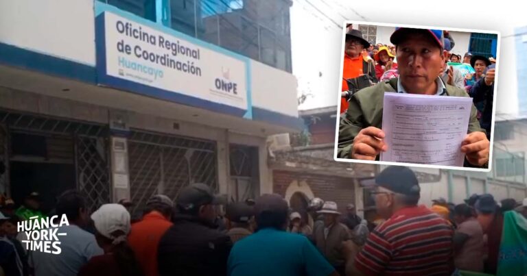 Junín: Feriantes de ‘La Cachina’ inician  trámite para promover la revocatoria  del alcalde de Chilca César Damas