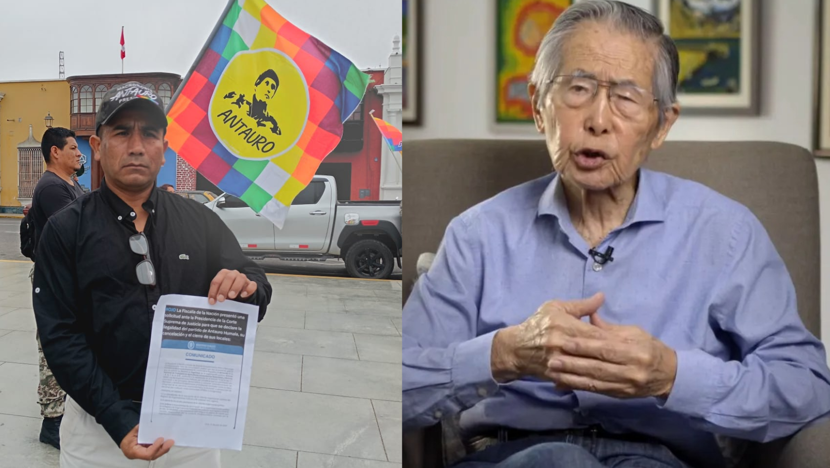 La Libertad: Secretario de Antauro Humala sobre pensión vitalicia a Alberto Fujimori: "es una burla"