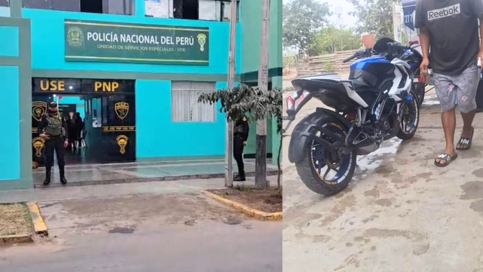 Trujillo: Roban motocicleta a efectivo policial en exteriores de la USE
