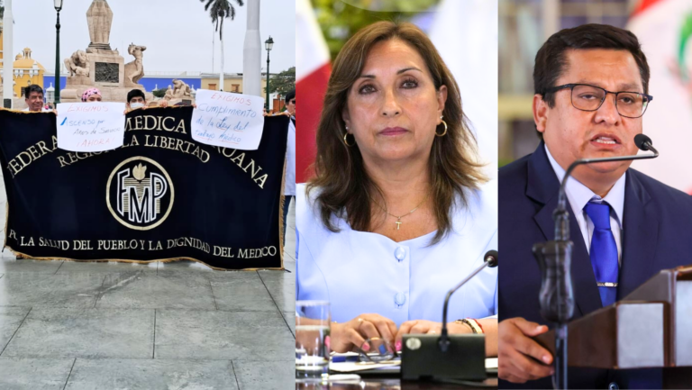 La Libertad: Federación Médica exige a Dina Boluarte y al Minsa incremento de presupuesto