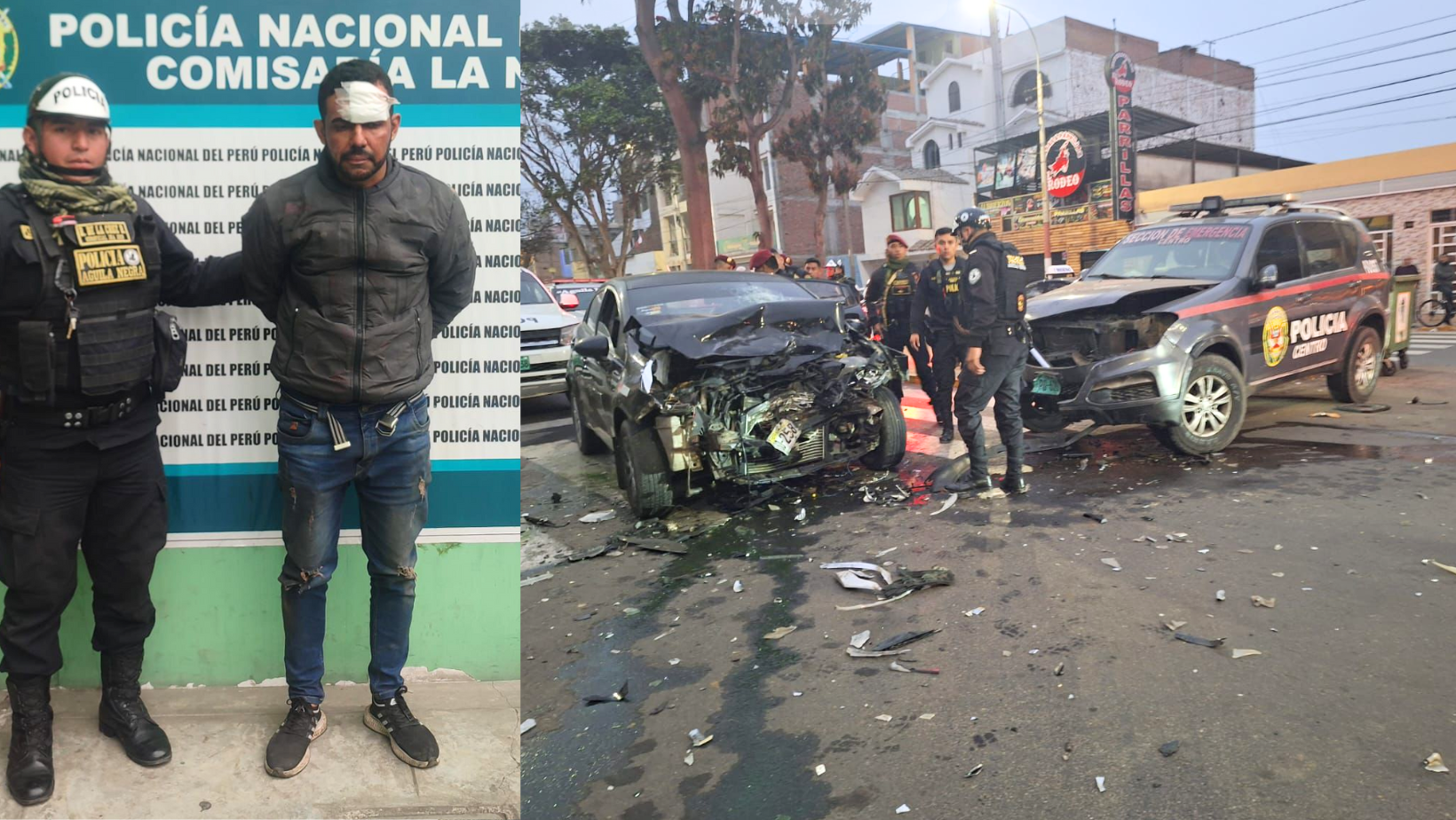 Trujillo: Jueza libera a venezolano ebrio que chocó patrullero y exige reparación civil de S/10 mil