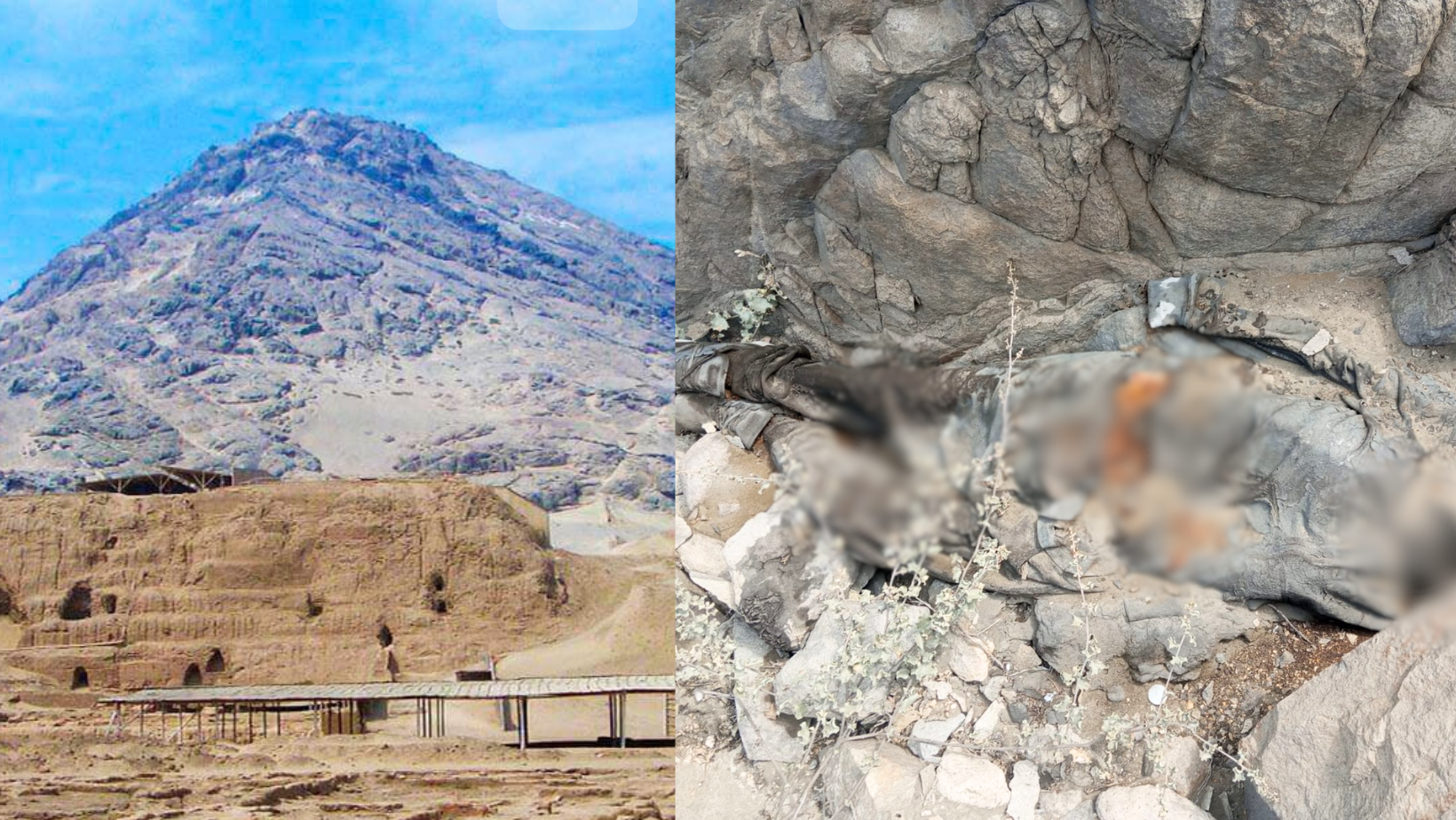 La Libertad: Hallan dos cuerpos sin vida y en descomposición cerca de las Huacas del Sol y de la Luna