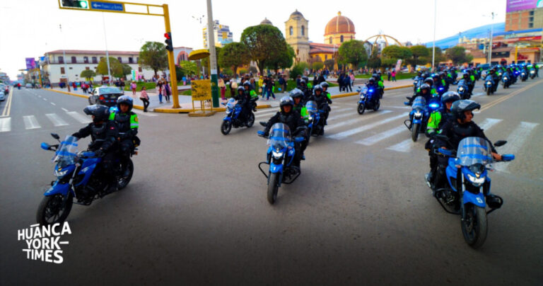 ‘Escuadrón Corcel’ inició servicio en Huancayo para luchar contra la inseguridad ciudadana