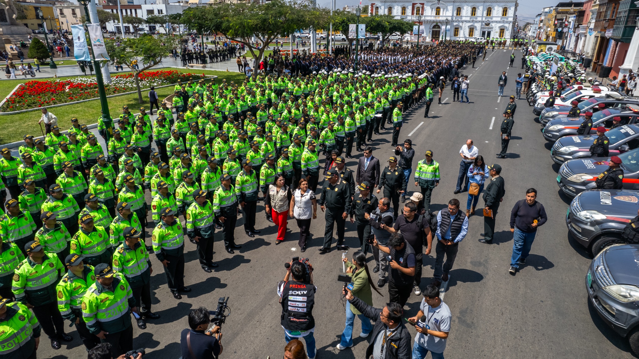 La Libertad: 1, 200 policías brindarán seguridad durante el Foro Económico APEC 2024