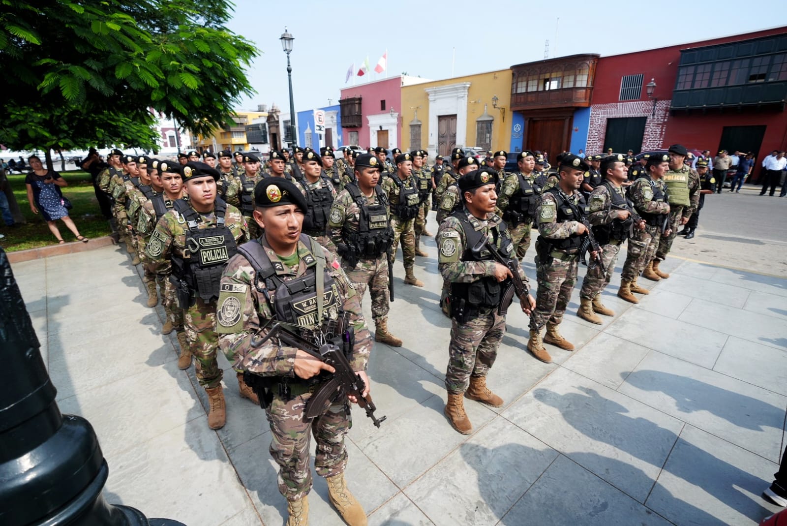 Trujillo será la primera ciudad del país con una base permanente de la DINOES