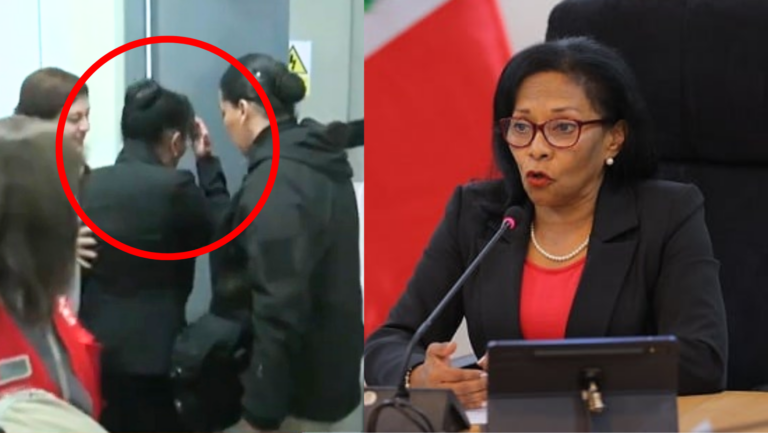 Trujillo: Ministra de la Mujer huye para evitar declarar ante la prensa