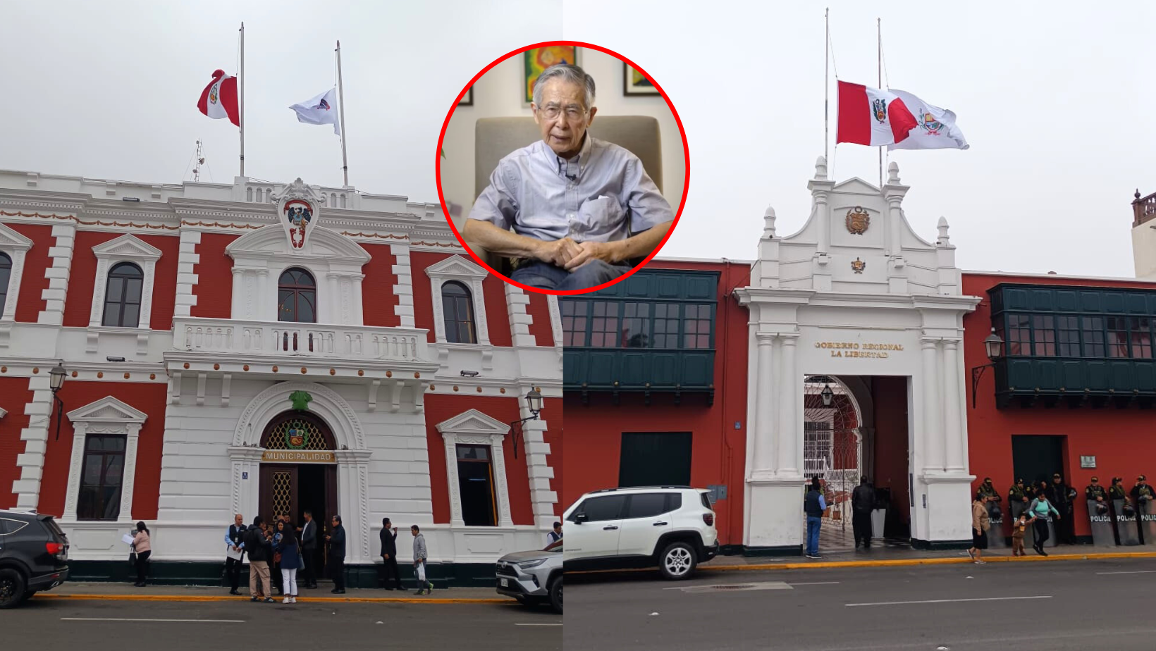 Trujillo: entidades públicas conmemoran fallecimiento de Alberto Fujimori