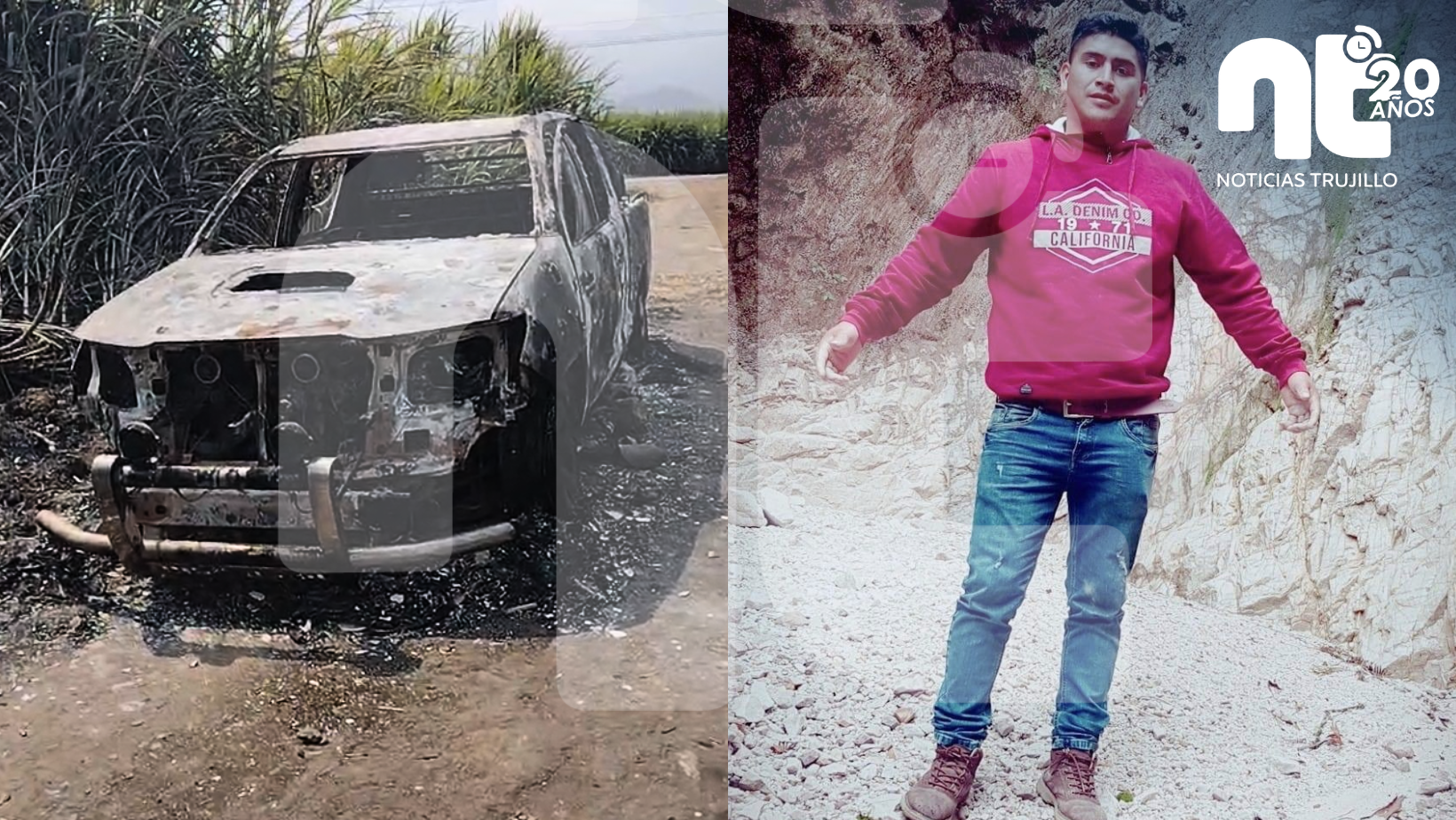 Trujillo: se identifica a la víctima de secuestro en Laredo tras quemar su camioneta