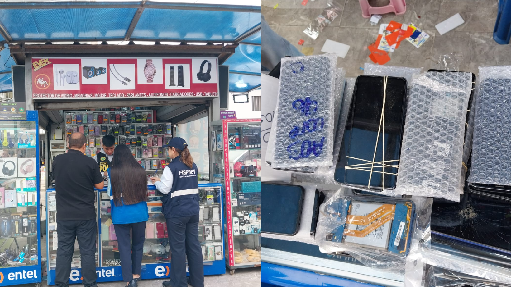 Trujillo: Recuperan 32 celulares reportados como robados