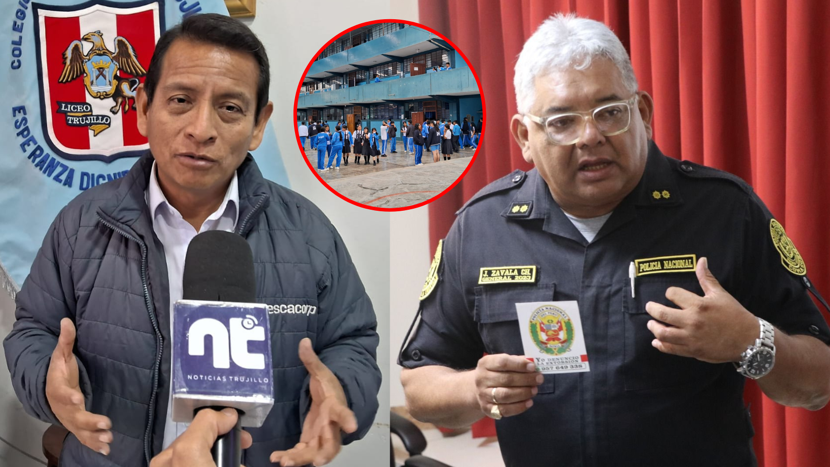 Alumnado del colegio Liceo Trujillo está expuesto ante ausencia de resguardo policial