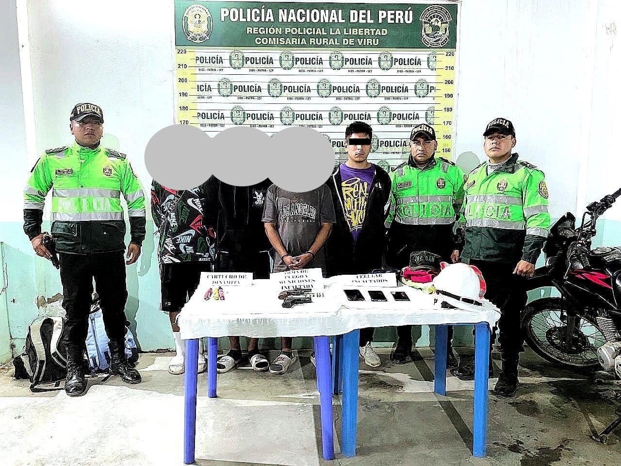 La Libertad: Desarticulan presunta banda criminal conformada por menores de 12 y 16 años