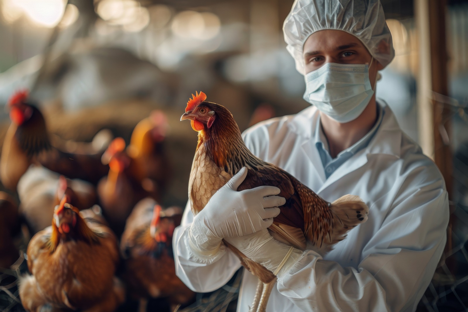La Libertad: realizan estudio para descartar nueva variante de bronquitis infecciosa aviar