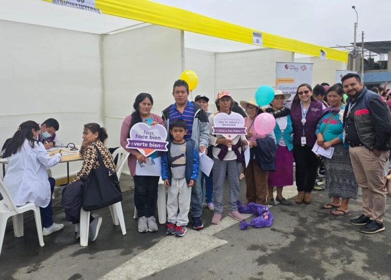 Trujillo: médicos brindaron atención gratuita al Centro Poblado de El Milagro