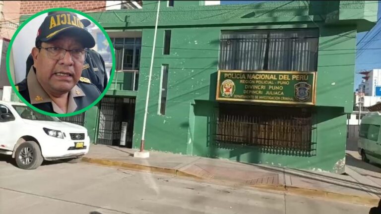 Juliaca: Reportan robo de una moto policial y dirigente pide aclarar si fue robo o autorobo