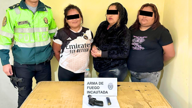 Trujillo: Detienen en flagrancia a la presunta banda delincuencial «Las Transportadoras de Florencia»