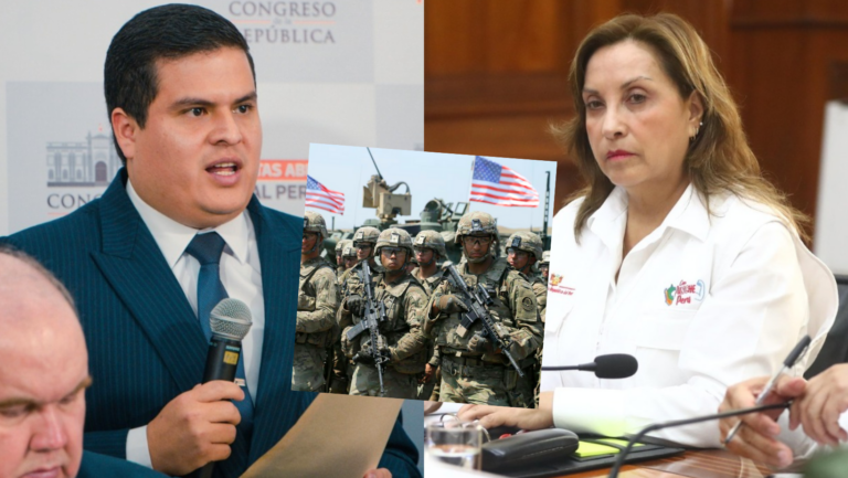 Congresista Bazán apoya ingreso de militares de EE.UU. a pedido de Dina Baluarte: «para evitar atentados»