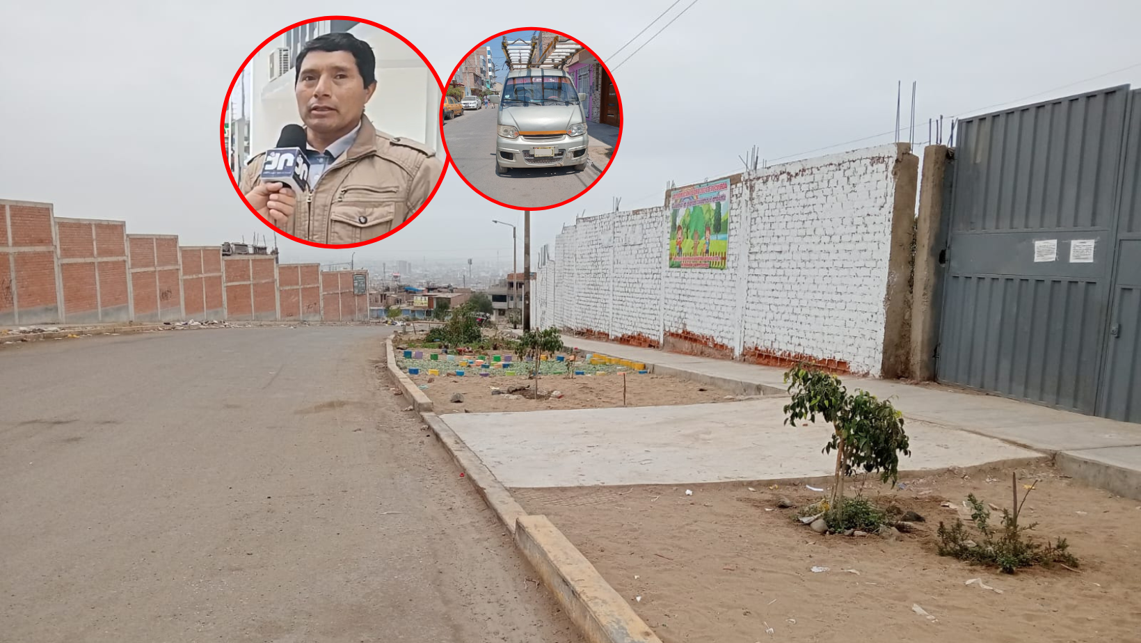 Trujillo: niño queda internado tras ser atropellado al salir de su colegio en Florencia de Mora