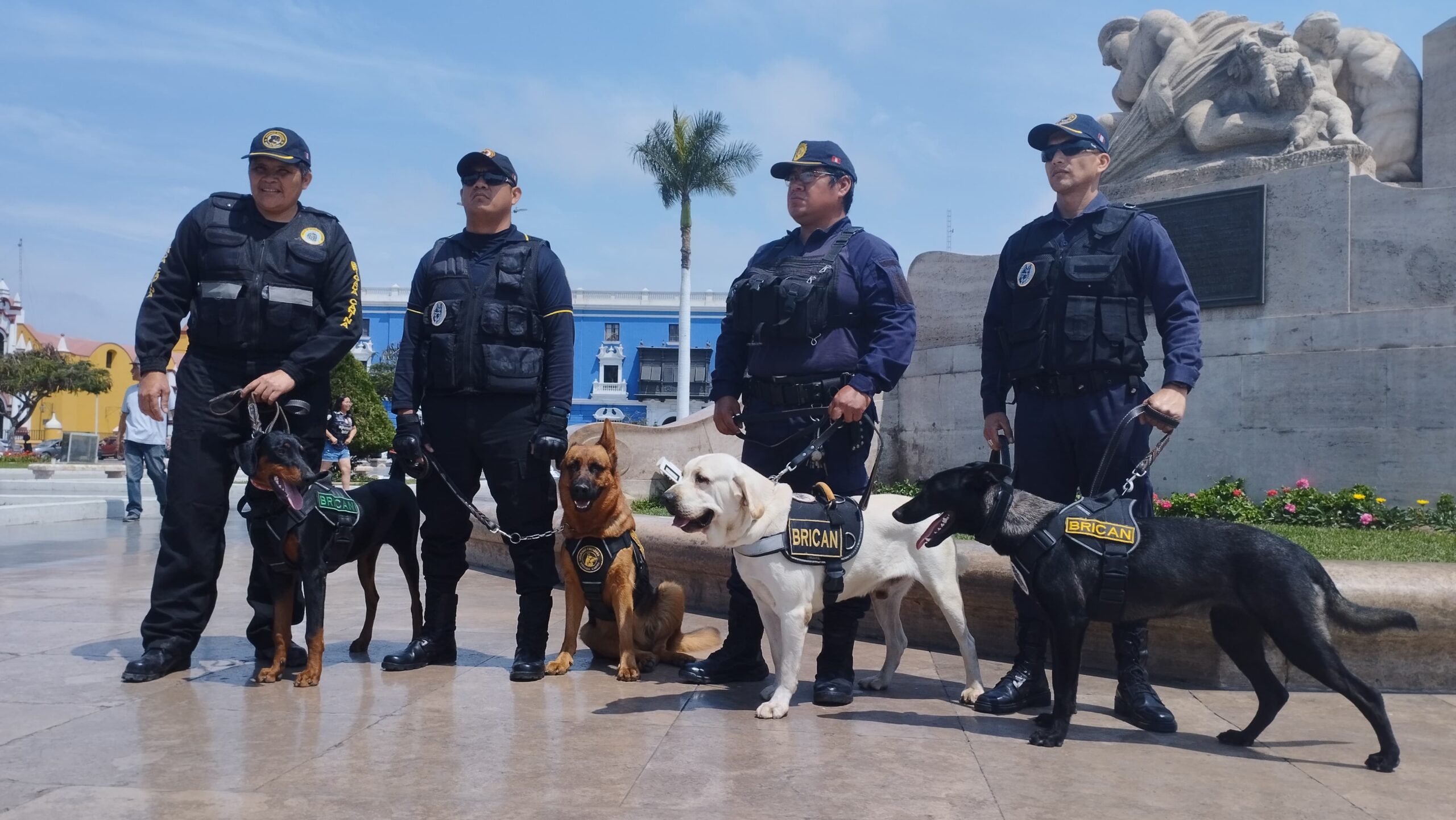 Brigada Canina cumple 13 años detectando drogas, pirotécnicos y rescate de personas en Trujillo